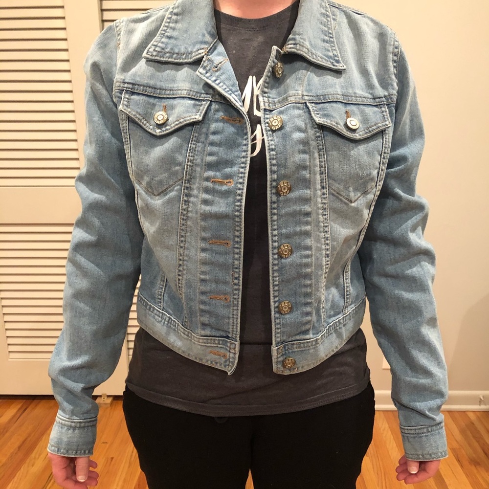 GAP Cropped Jean Jacket